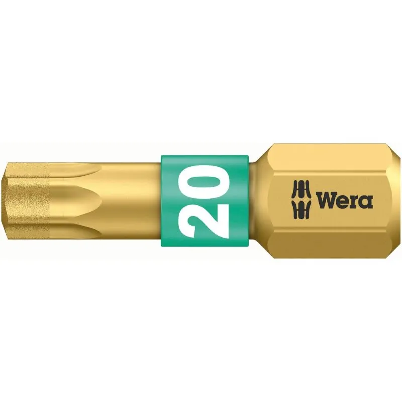 1 Stk. Bit Diamant 1/4" DIN 3126 C6,3 T20x25mm Wera