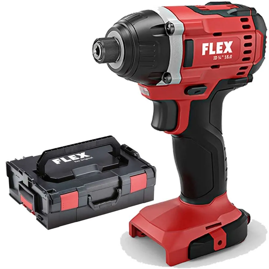 FLEX ID 1/4 Zoll 18 Volt Akku Schlagschrauber 417.866 in L-BOXX ohne Akkus ohne LG