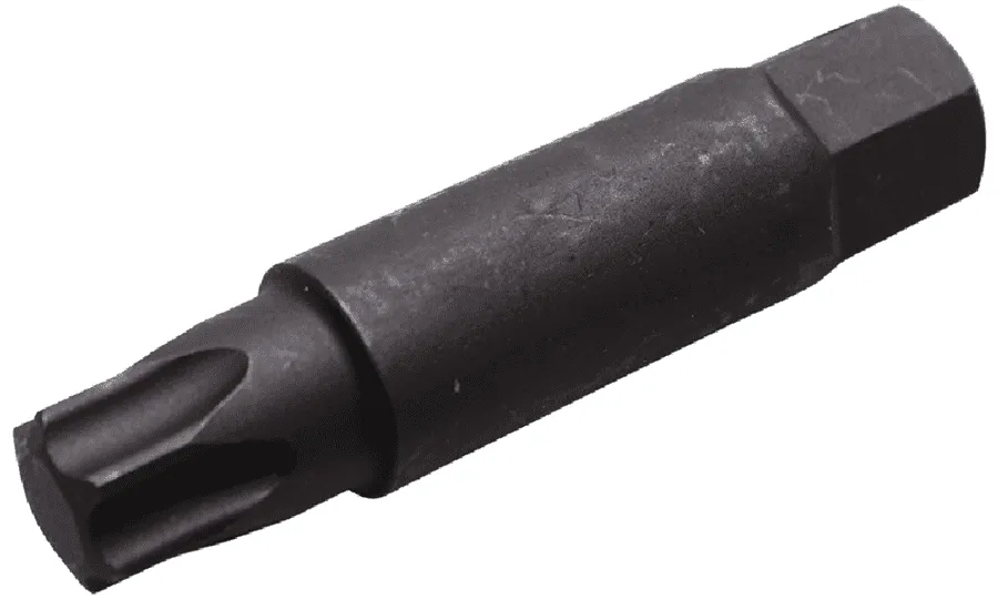 BGS Bit | Länge 100 mm | Antrieb Außensechskant 22 mm | T-Profil (für Torx) T90 – 5246-T90