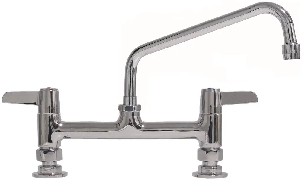 Zweilochmischbatterie Bohrung Tisch 2 Loch Auslauflänge 205mm 165mm