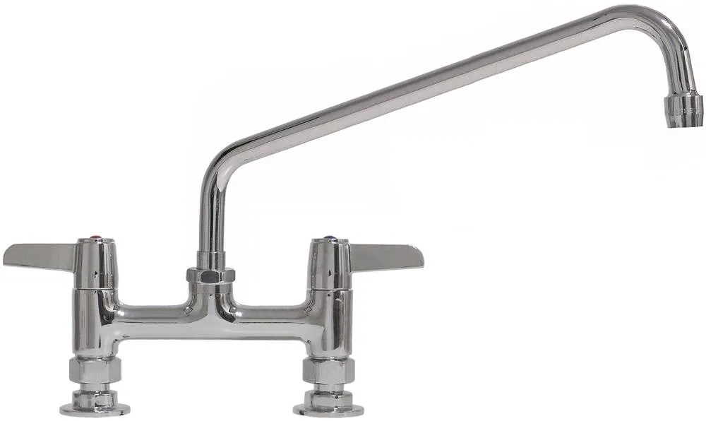 Zweilochmischbatterie Auslauflänge 350mm mit HU-Auslauf H 210mm 22mm