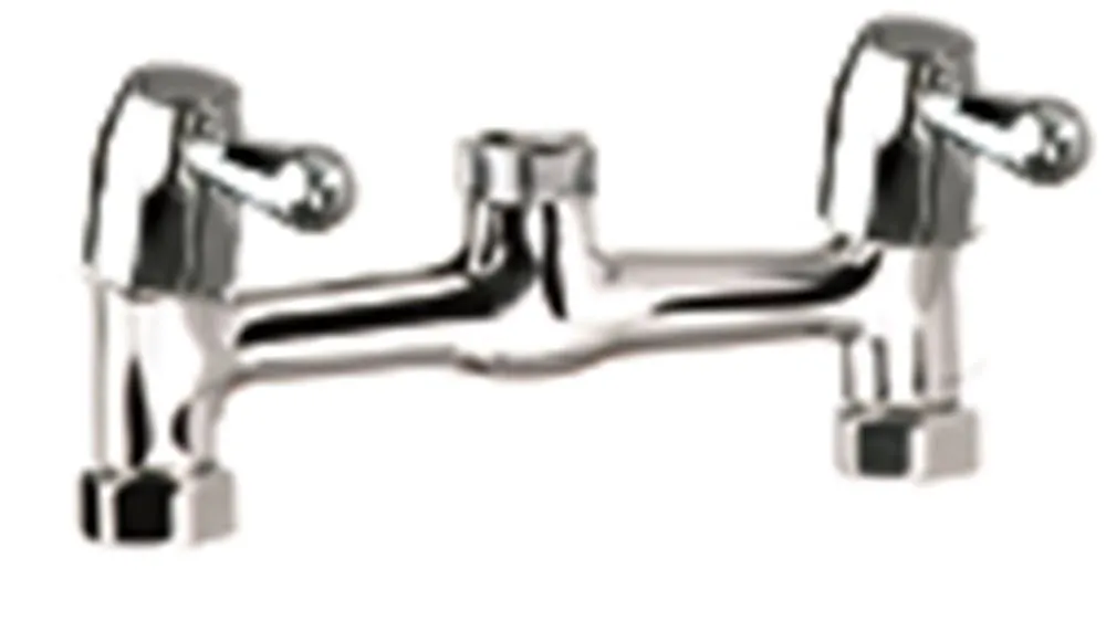 Zweilochmischbatterie ohne Auslauf Bohrung Tisch 2 Loch