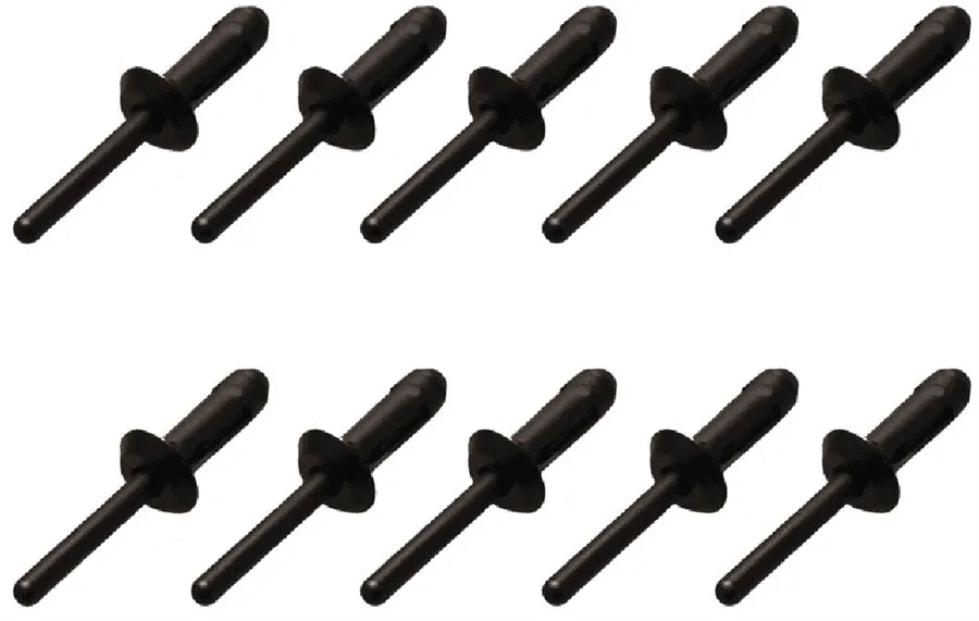 BGS Kunststoff-Blindniete für Art. 8463 | 6,6 x 17,2 mm | 10-tlg. – 8463-3