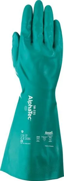 Ansell Handschuh AlphaTec 58-335 Nitril grün Gr. 7