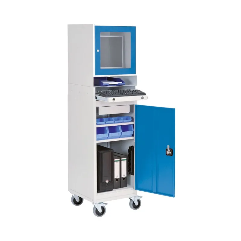 Zwischenblock mit Tastaturauszug für Computerwagen Maße in mm (BxTxH): 500 x 500 x 125